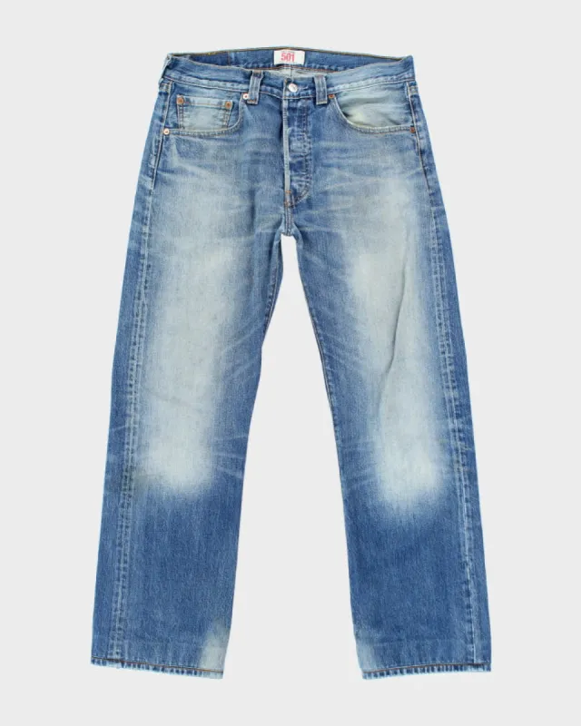 Vintage 90's Levi's 501 Medium Wash Jeans - W32 L28 sold by Rokit