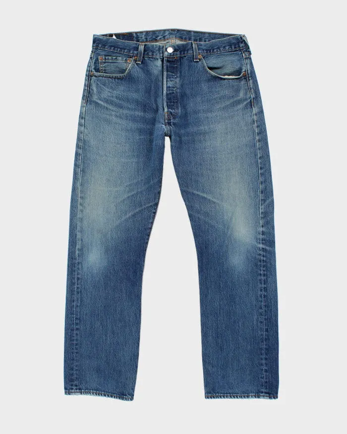 Vintage 90's Levi's 501 Medium Wash Jeans - W34 L28 sold by Rokit