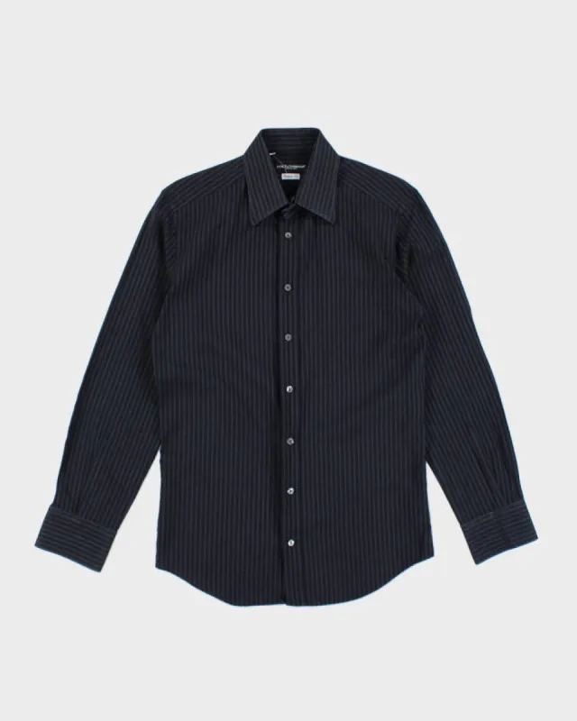 Dolce & Gabbana Striped Long Sleeve Shirt - M sold by Rokit