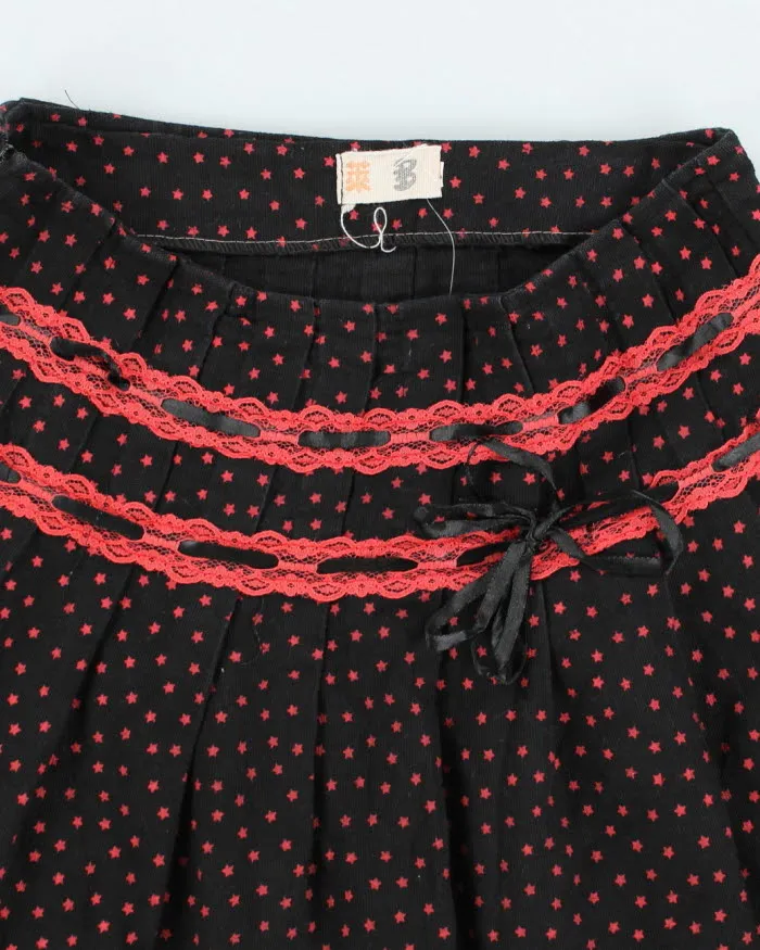 Y2k 00s Star Print Mini Skirt - S sold by Rokit product image thumbnail 3