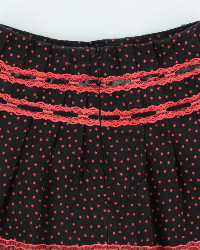 Y2k 00s Star Print Mini Skirt - S sold by Rokit product image thumbnail 4