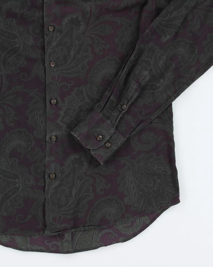 Vintage 2000's Etro Button Up Patterned Shirt - M sold by Rokit product image thumbnail 4