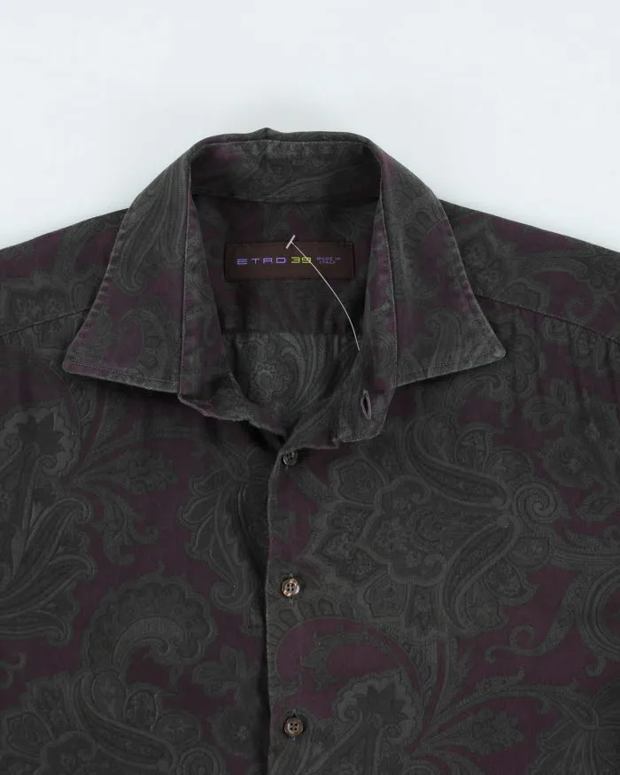 Vintage 2000's Etro Button Up Patterned Shirt - M sold by Rokit product image thumbnail 3