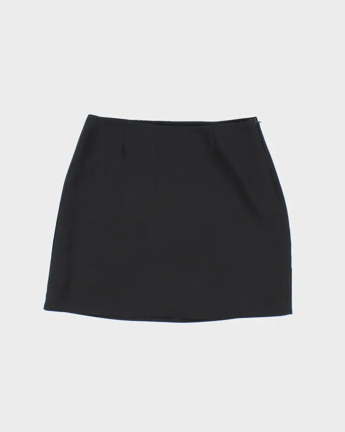 Y2k 00s Esprit Black Mini Skirt - S sold by Rokit