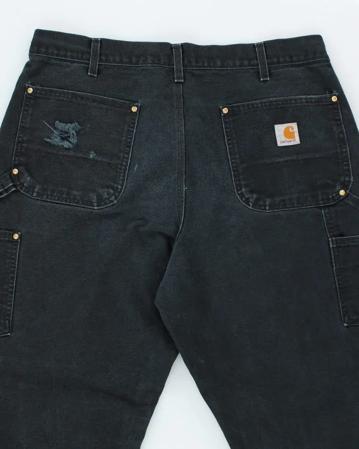 Vintage 90's Carhartt Double Knee Carpenter Trousers - W32 L29 sold by Rokit product image thumbnail 4
