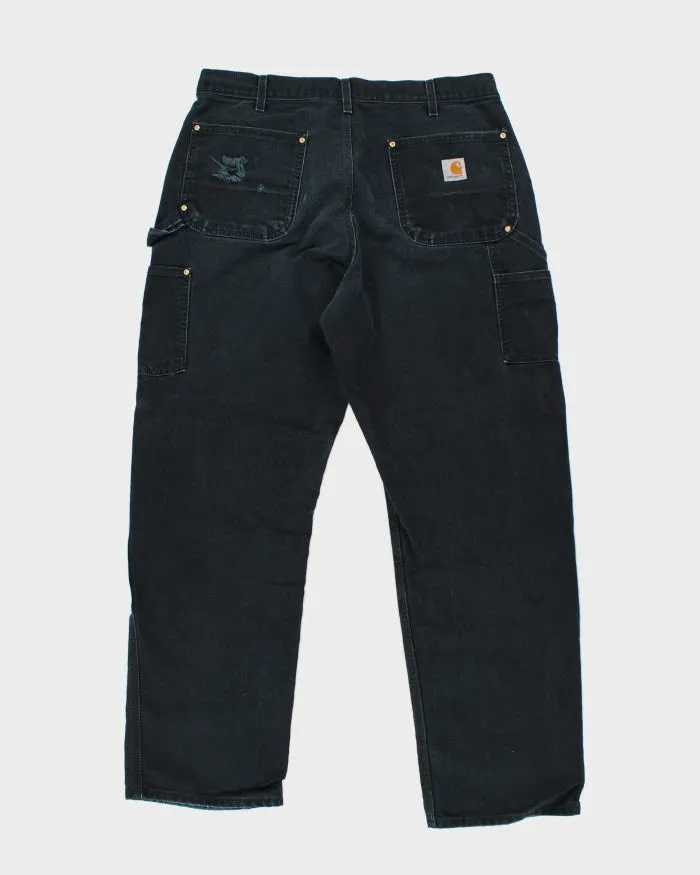 Vintage 90's Carhartt Double Knee Carpenter Trousers - W32 L29 sold by Rokit product image thumbnail 2