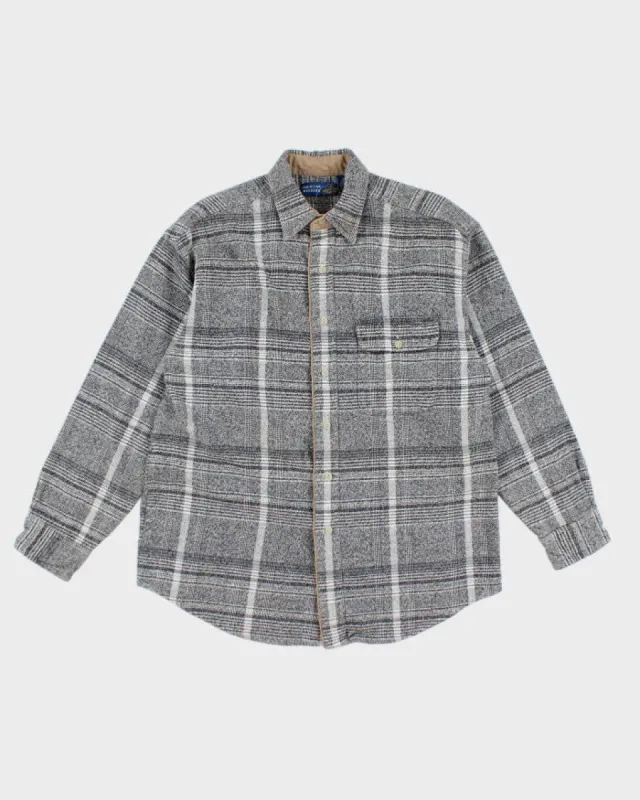 Vintage 90's American Weekend Heavyweight Flannel Shirt - M sold by Rokit