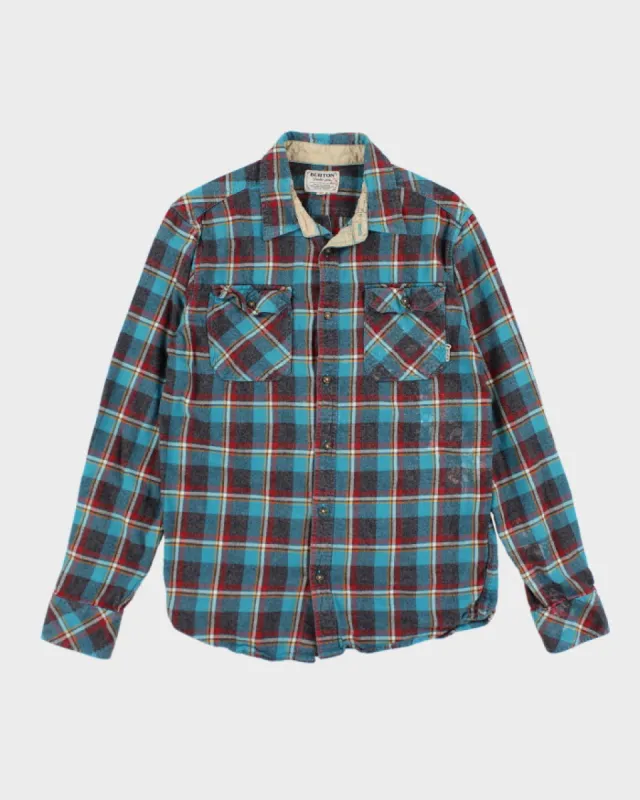 Vintage 90's Burton Durable Goods Flannel Shirt - M sold by Rokit