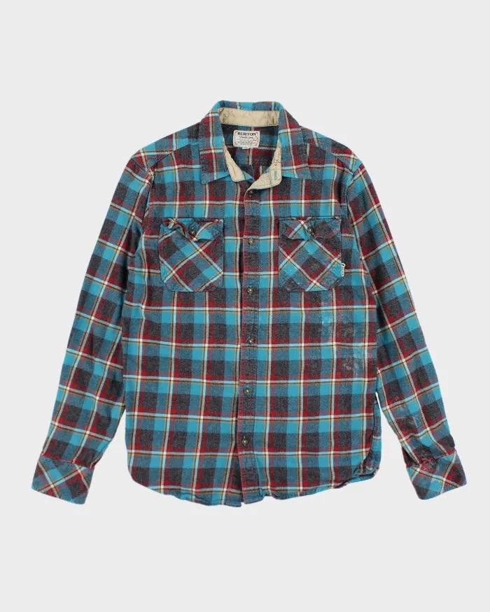 Vintage 90's Burton Durable Goods Flannel Shirt - M sold by Rokit
