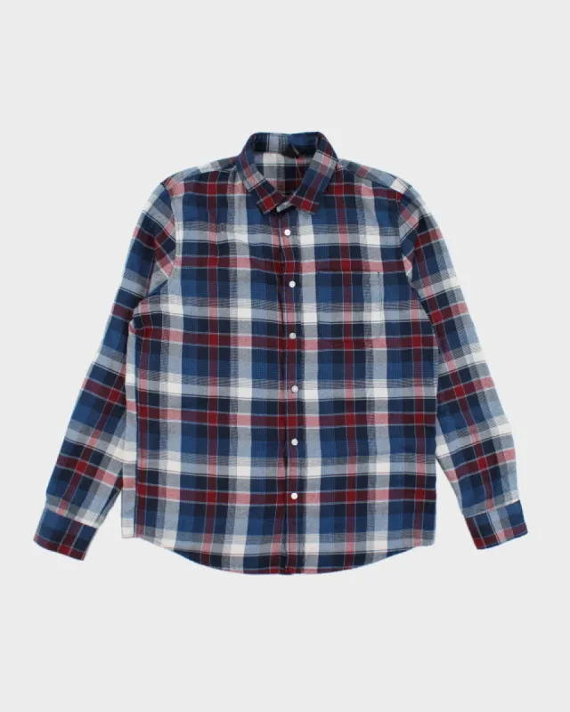 Vintage 2000's Oakley Button Up Flannel Shirt - M sold by Rokit