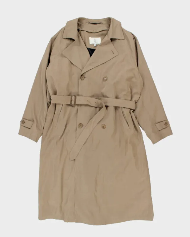 London Fog Beige Trench Coat - L sold by Rokit