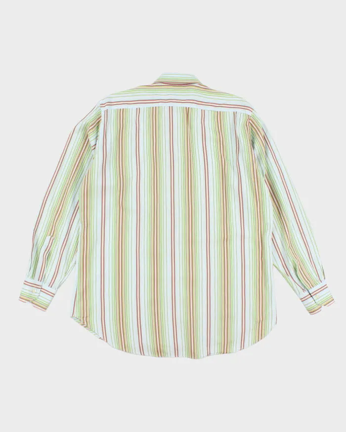 Vintage 90's Etro Striped Button Up Shirt - XL sold by Rokit product image thumbnail 2