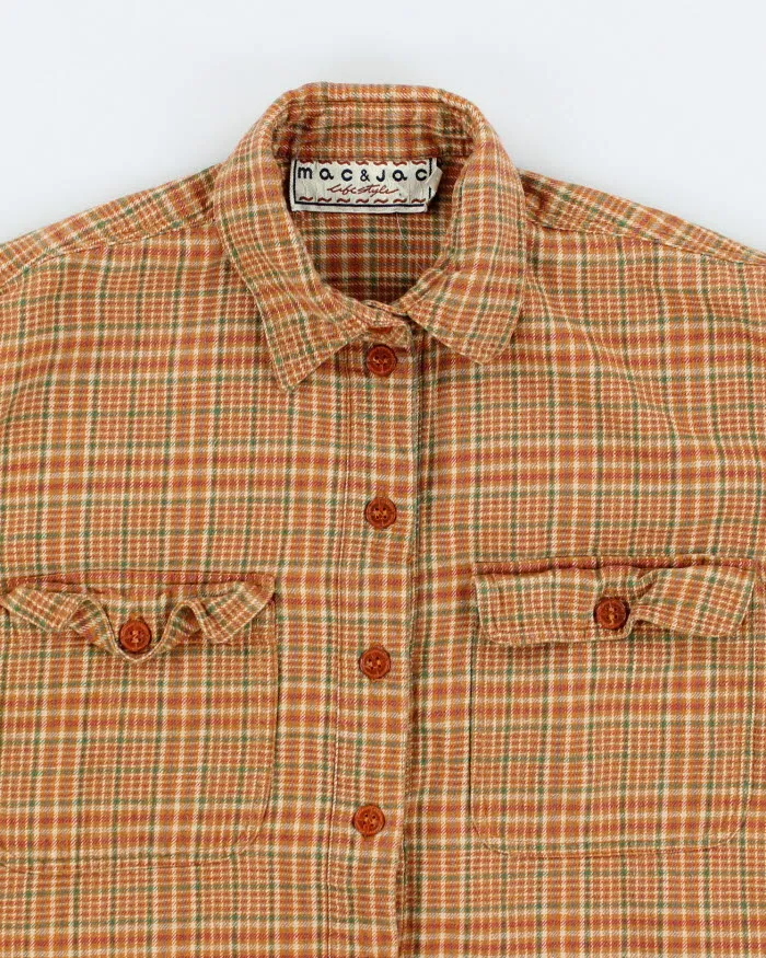 Vintage 80's Mac & Jac Flannel Shirt - S sold by Rokit product image thumbnail 3