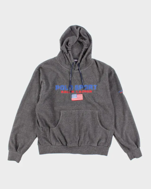 Vintage Polo Sport Ralph Lauren Hooded Pull-over - M sold by Rokit