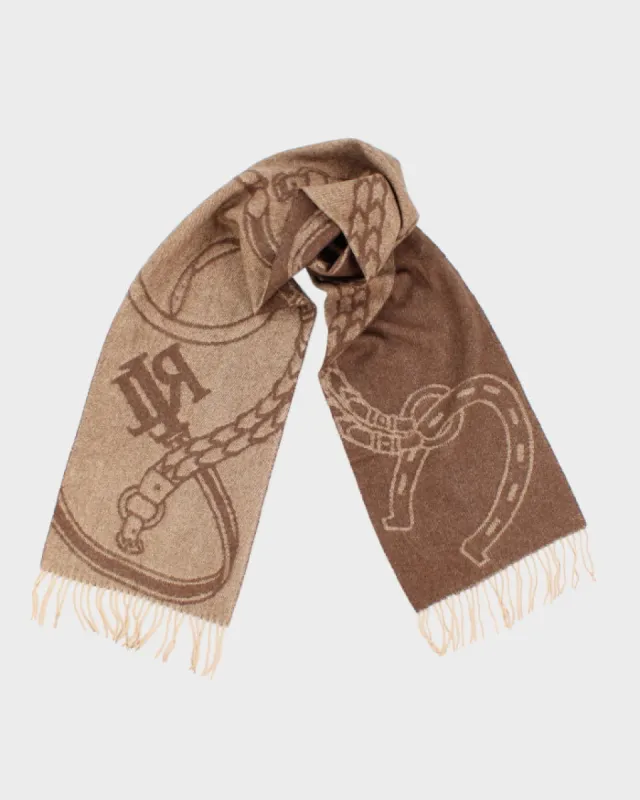 Vintage Ralph Lauren Wool Scarf sold by Rokit