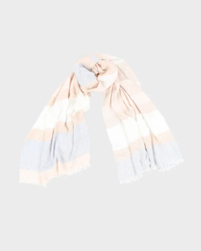 Y2k 00s Calvin Klein Monogram Scarf sold by Rokit