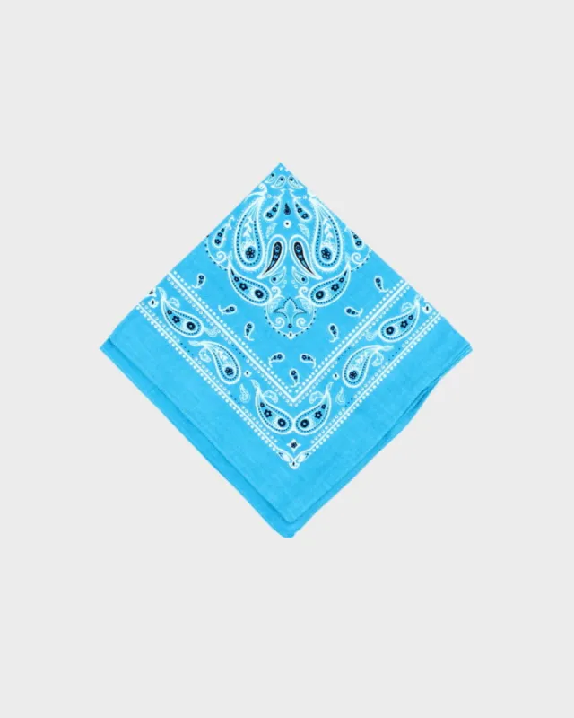 No Tequila For Sarina Turquoise Bandana sold by Rokit