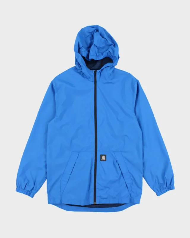Carhartt Blue Waterproof Hooded Jacket - XL sold by Rokit