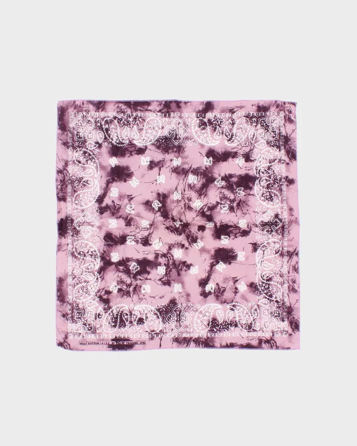 Purple Tie-dye Bandana sold by Rokit product image thumbnail 2
