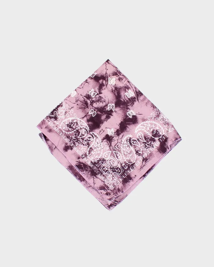 Purple Tie-dye Bandana sold by Rokit