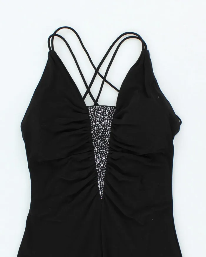 Y2k 00s Bellissima Black Maxi Dress - S sold by Rokit product image thumbnail 3