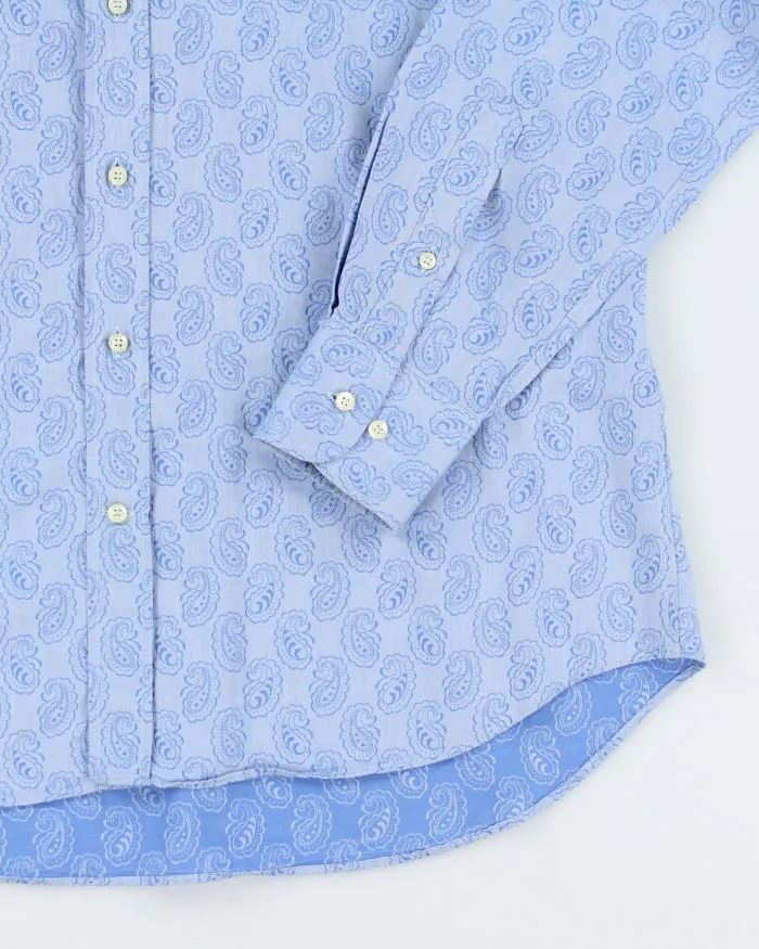 Vintage 2000's Etro Button Up Patterned Shirt - L sold by Rokit product image thumbnail 4