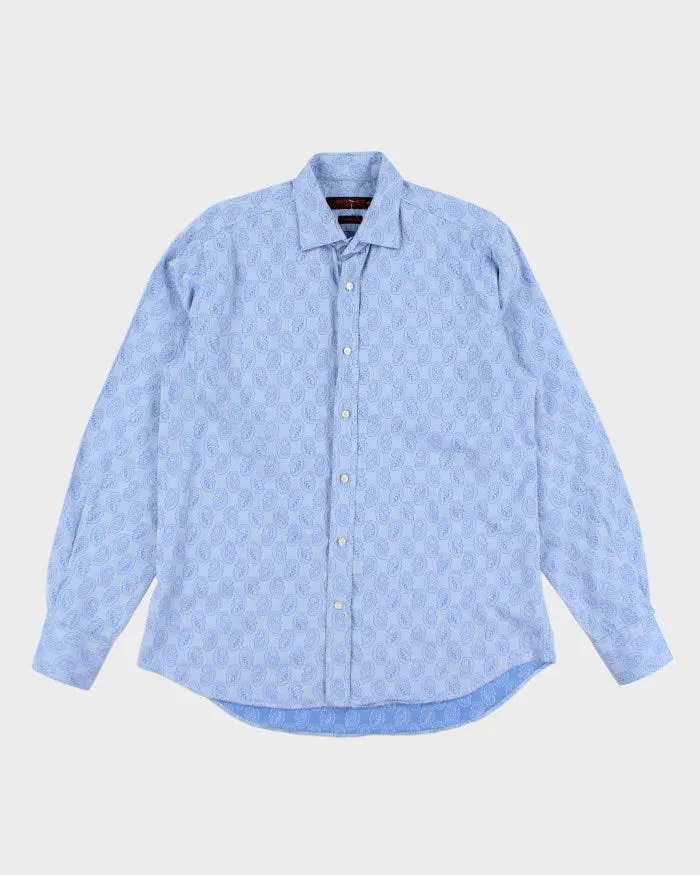 Vintage 2000's Etro Button Up Patterned Shirt - L sold by Rokit