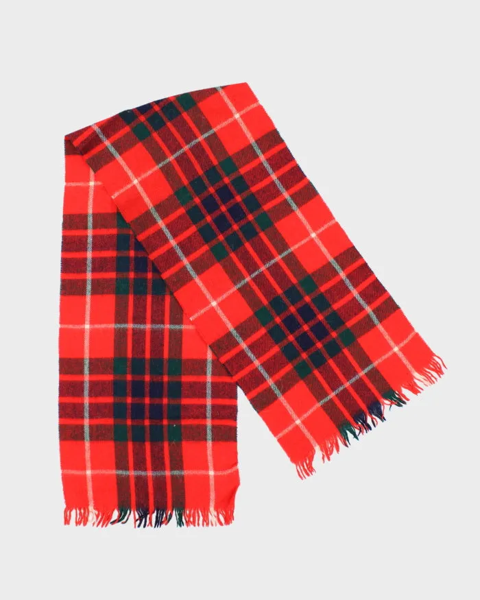 Vintage Eaton's Red Wool Scarf sold by Rokit
