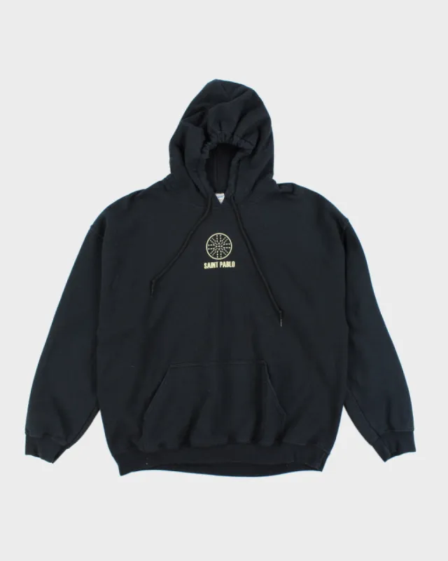 Saint Pablo Tour Kanye West Black Hoodie - XL sold by Rokit