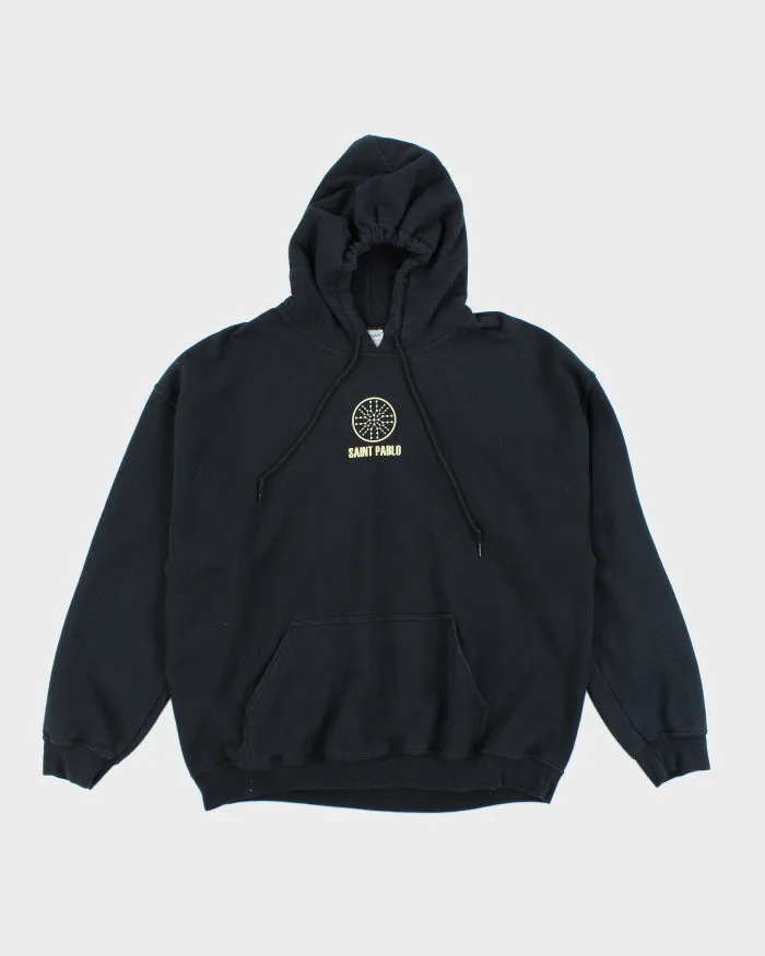 Saint Pablo Tour Kanye West Black Hoodie - XL sold by Rokit