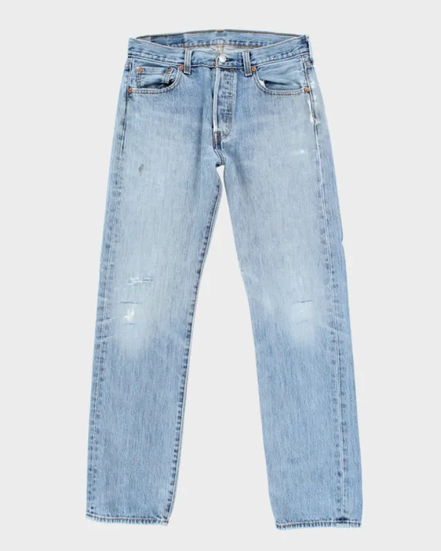 Vintage 90's Levi's 501 Medium Wash Jeans - W30 L30 sold by Rokit