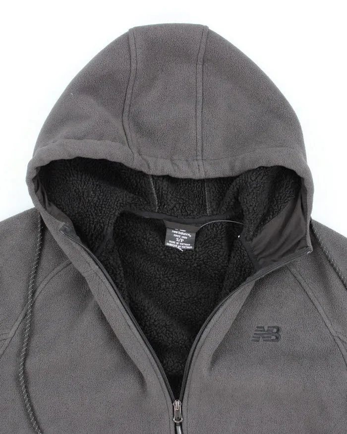 New Balance Grey Hooded Fleece - S sold by Rokit product image thumbnail 3