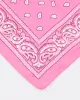 Pink Paisley Pattern Bandana sold by Rokit