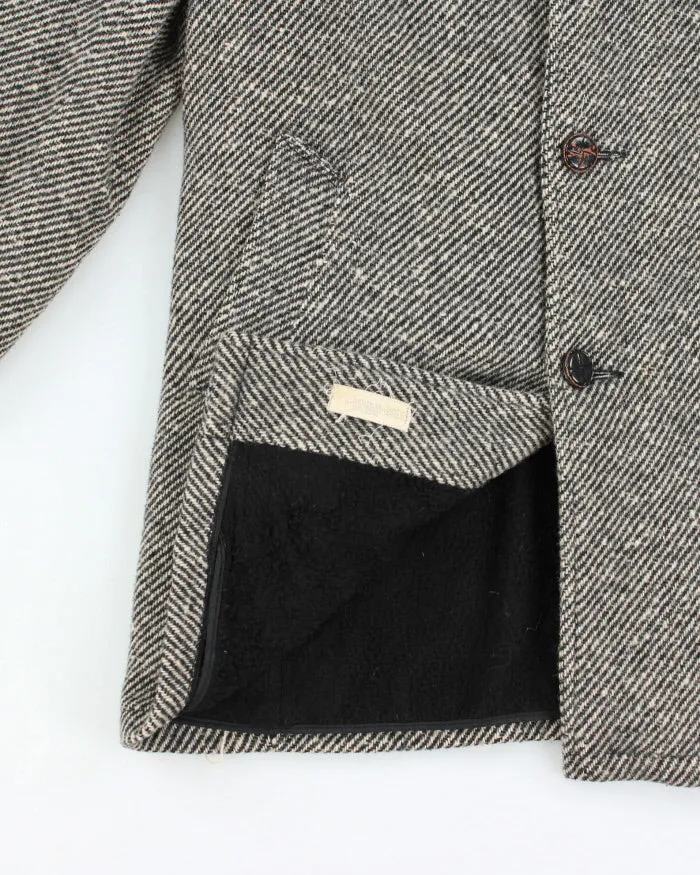 Vintage 70s Sir Jac Faux Fur Lined Wool Coat - L sold by Rokit product image thumbnail 4