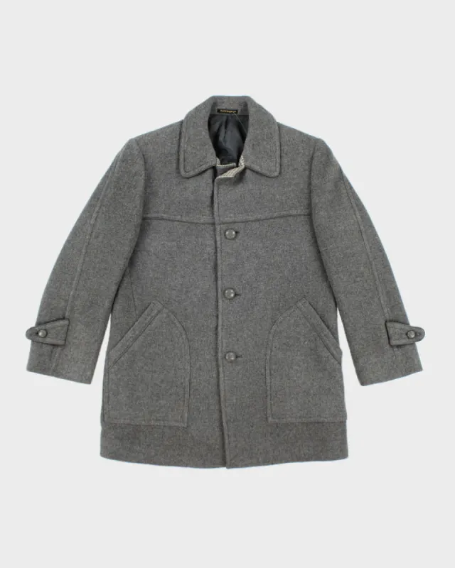 KITH Bergdorf Goodman ダブルブレストロイズコート M Kith for Bergdorf Goodman Plaid Double Breasted Royce Coat