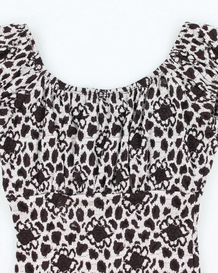 Y2k 00s Suzy Floral Lace Top - S sold by Rokit product image thumbnail 4