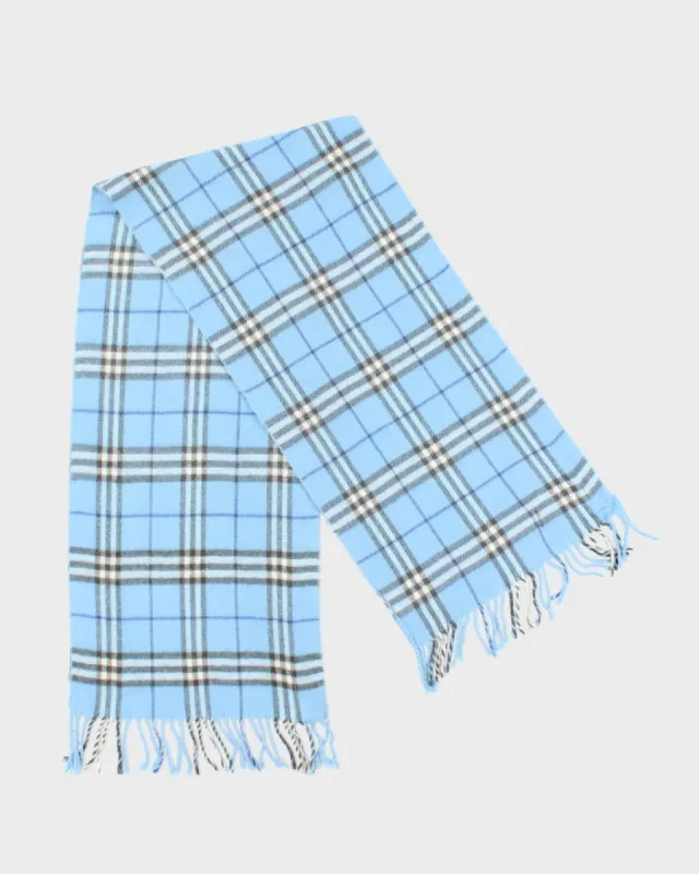 Vintage Royal Rossi Checked Cashmere Scarf sold by Rokit