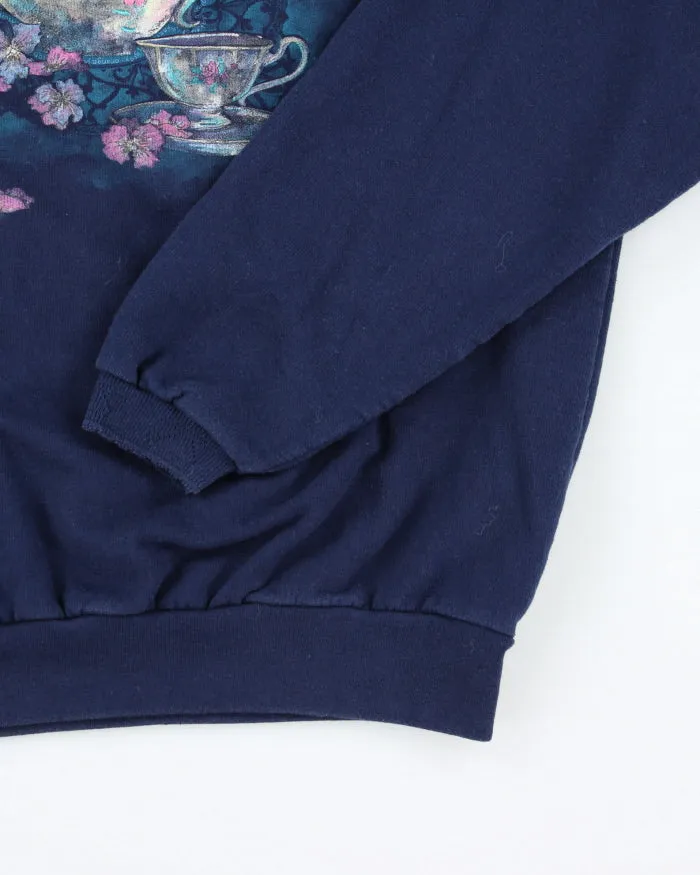 Vintage Embroidered Tea Pot Sweatshirt - S sold by Rokit product image thumbnail 4