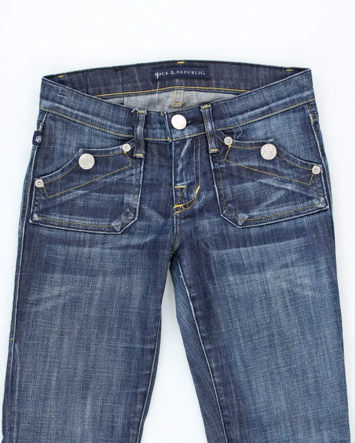 Y2k 00s Rock & Republic Jeans - W25 L28 sold by Rokit product image thumbnail 3