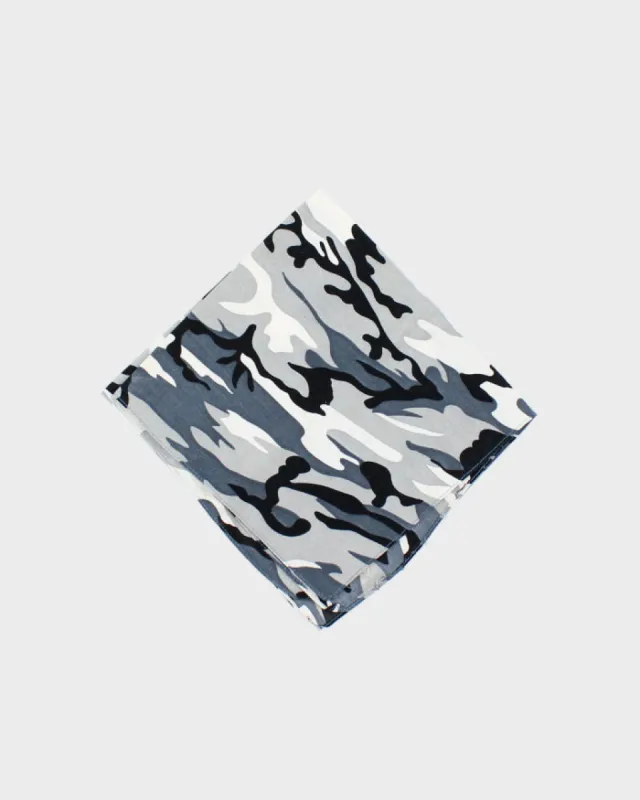 Grey Camouflage Bandana sold by Rokit