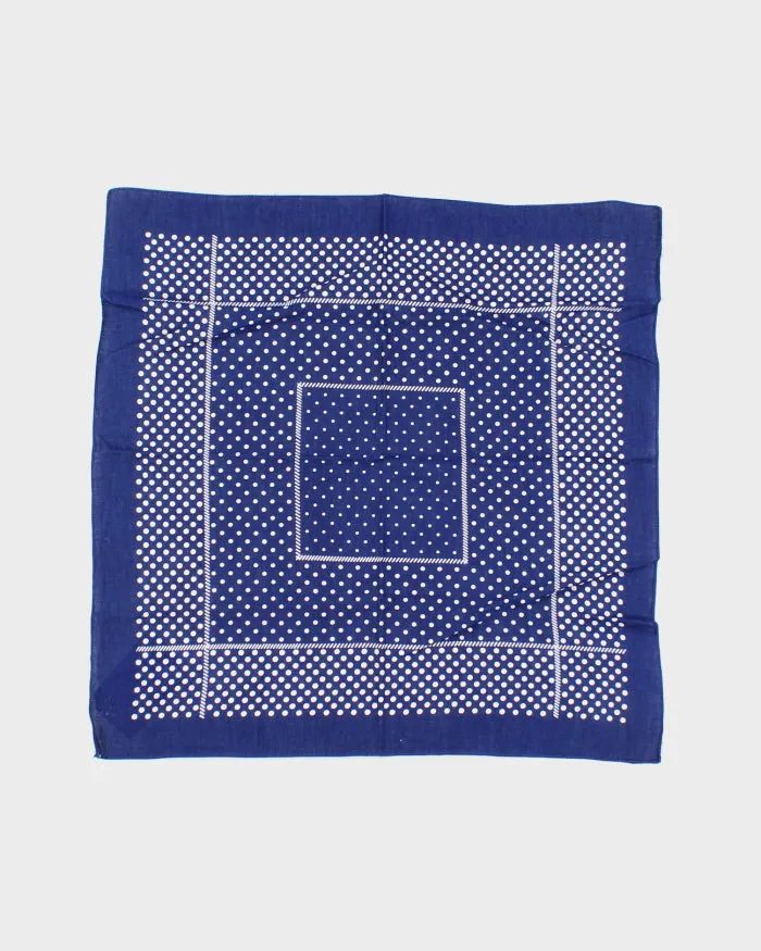 Polka Dot Navy Bandana sold by Rokit product image thumbnail 2