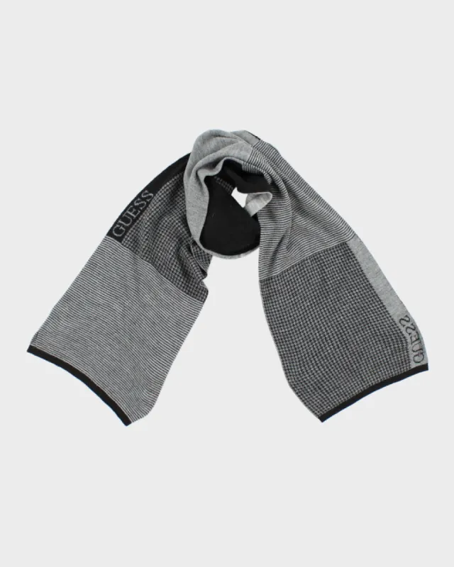 Y2k 00s Guess Wool Blend Scarf sold by Rokit