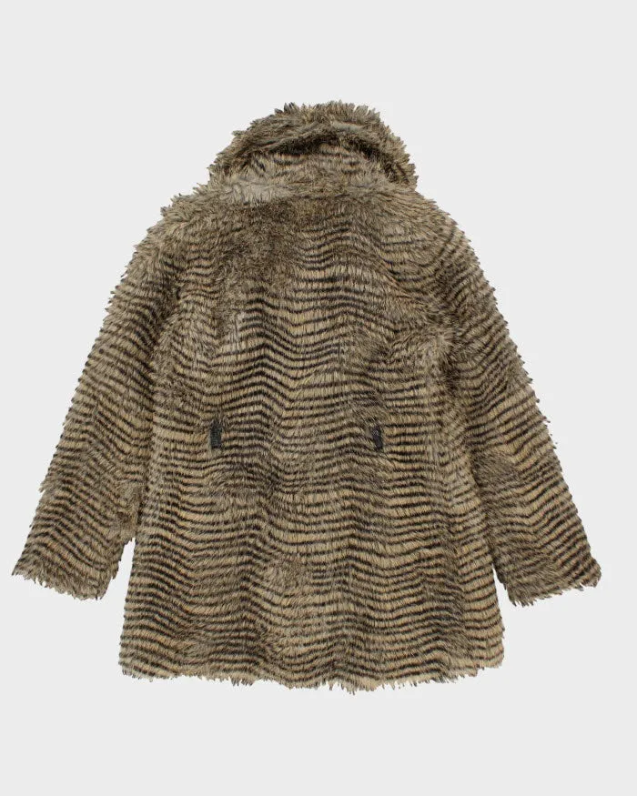 Y2k 00s Buffalo Faux Fur Coat - M sold by Rokit product image thumbnail 2