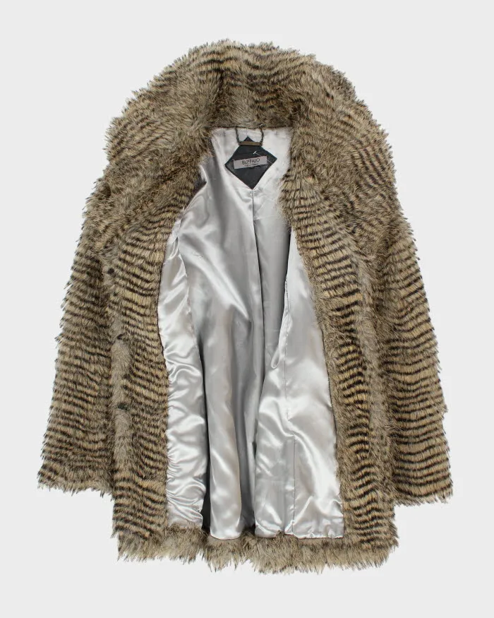 Y2k 00s Buffalo Faux Fur Coat - M sold by Rokit product image thumbnail 5