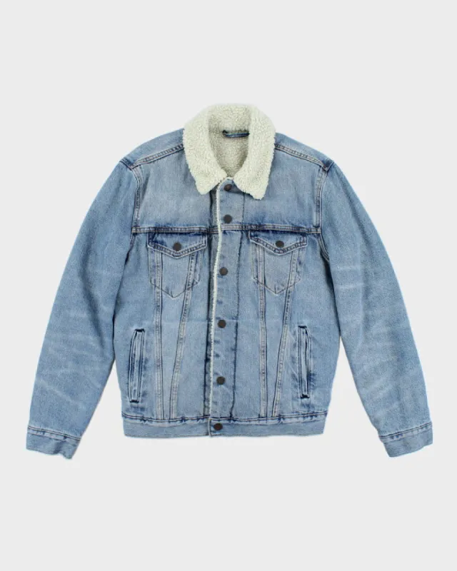 Vintage Levi's Sherpa Lined Denim Jacket - L sold by Rokit