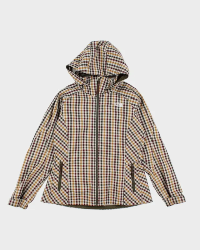 Vintage Women's The North Face Patterned Sherpa Lined Hooded Jacket - L sold by Rokit