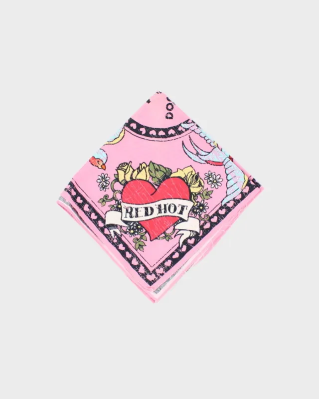 Old Navy Pink Red Hot Bandana sold by Rokit