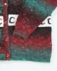 Vintage 80's Capricci Patterned Wool Blend Cardigan - M sold by Rokit