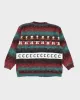 Vintage 80's Capricci Patterned Wool Blend Cardigan - M sold by Rokit