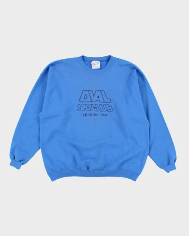 Vintage 90's Ski Club Overszied Fit Sweatshirt - XL sold by Rokit